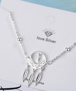 Bracelet attrape rêve en argent