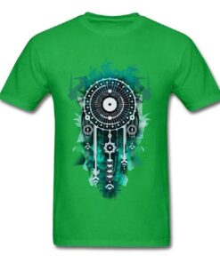 Tee shirt homme attrape rêve - Vert