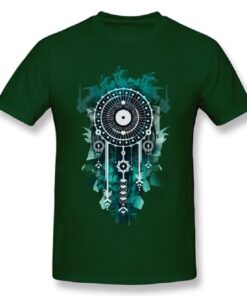 Tee shirt homme attrape rêve - Vert Foncé