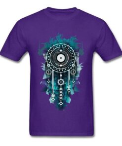 Tee shirt homme attrape rêve - Violet